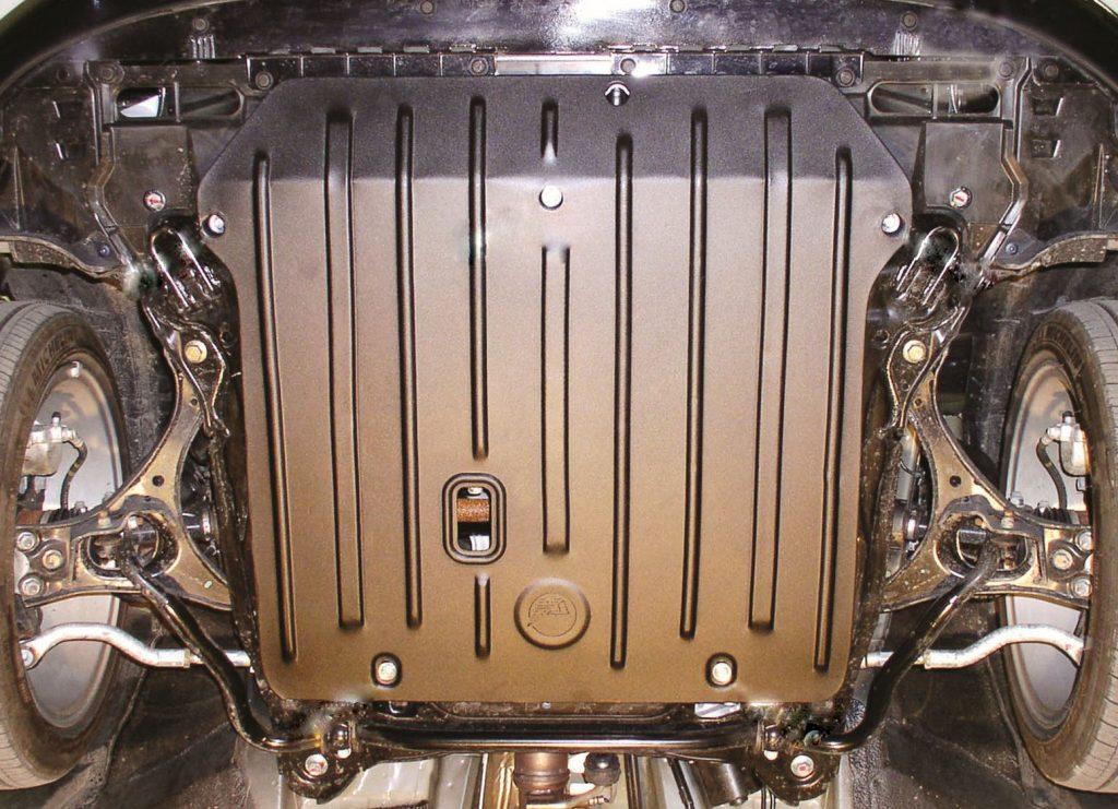14295HONDA Civic VIII 3D  2,0  США МКПП купе 2006-2012 Защита моторного отсека и КПП