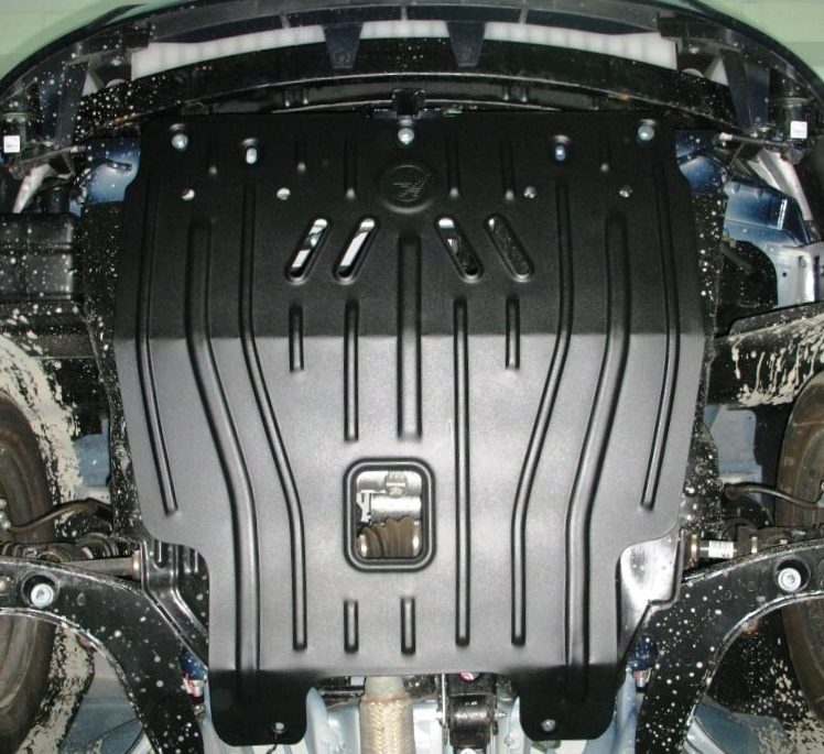 1687DAEWOO Nexia 1,5  МКПП 2004-2011 Захист моторного відсіку та КПП