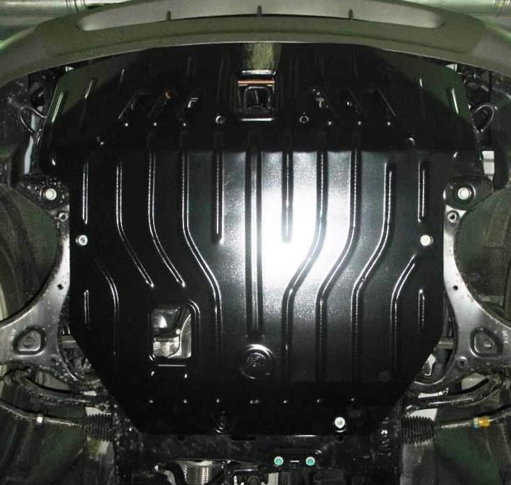 3165HYUNDAI IX 55 3,8 3,0D 4×4 АКПП  2006-2012  Захист моторного відсіку та КПП