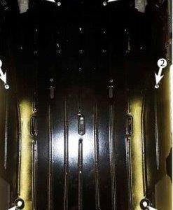 MERCEDES-BENZ G500 Gelandewagen 2019- Захист КПП та РКПП MERCEDES-BENZ G500 Gelandewagen 2019- Защита КПП и РКПП