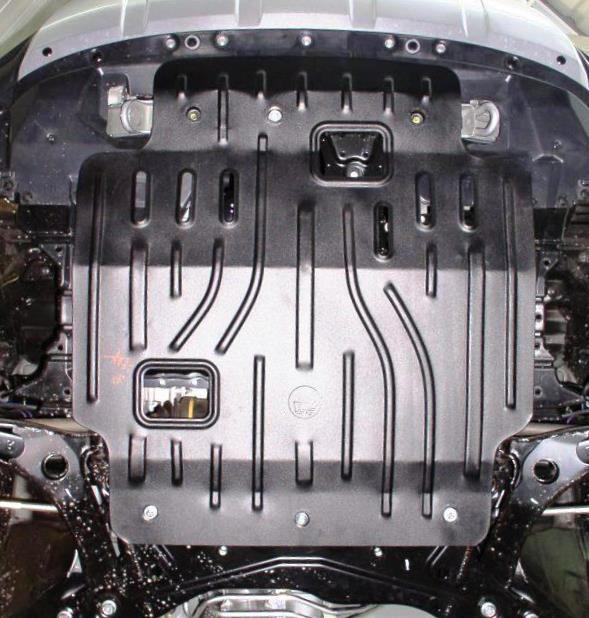 4754MITSUBISHI Outlander XL 2,4 3,0 2,0D 2,2D АКПП/МКПП 2007-2012 Захист моторного відсіку та КПП
