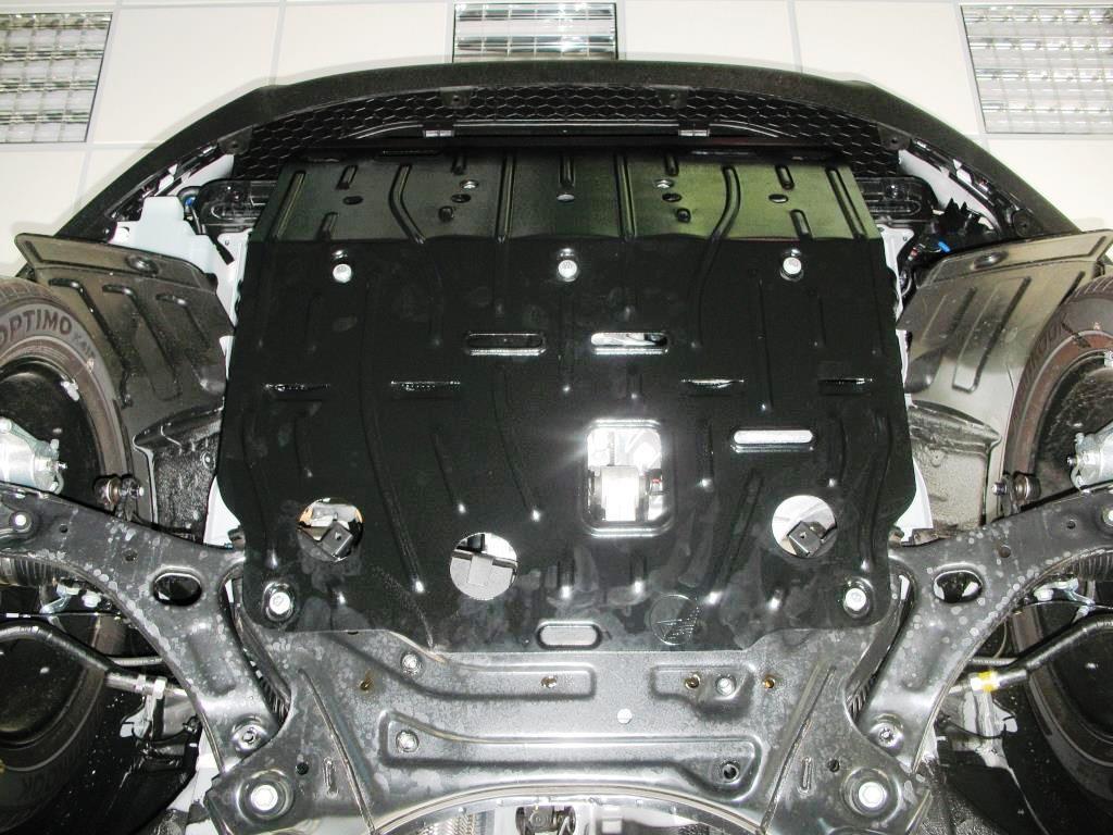 3733KIA Sportage  2,0 CRDI 1,7D + USA  2,4 МКПП 2010-  Захист моторного відсіку та КПП