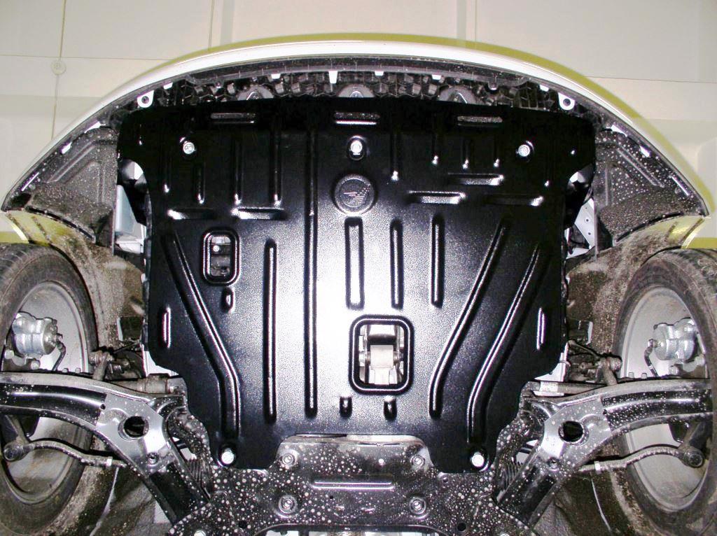 3751KIA Venga 1,6 1,4 АКПП 2010- Захист моторного відсіку та КПП