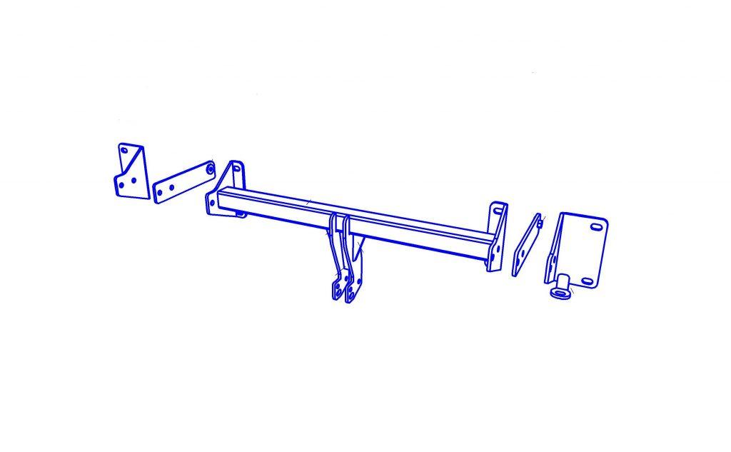 MERCEDES-BENZ GLE (W167) 2018- Фаркоп