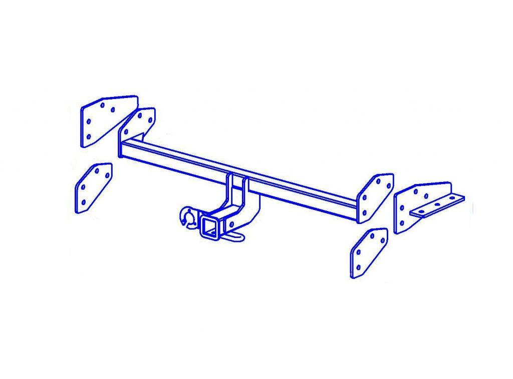 NISSAN Navara 2005-2015- Фаркоп