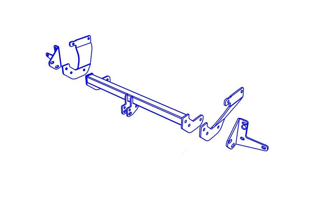 OPEL Vivaro 2019- Фаркоп под вставку