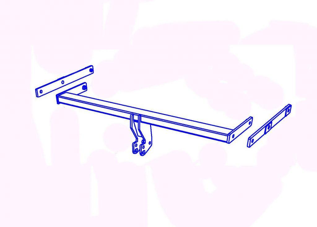 FAW Besturn B30 2015- Фаркоп